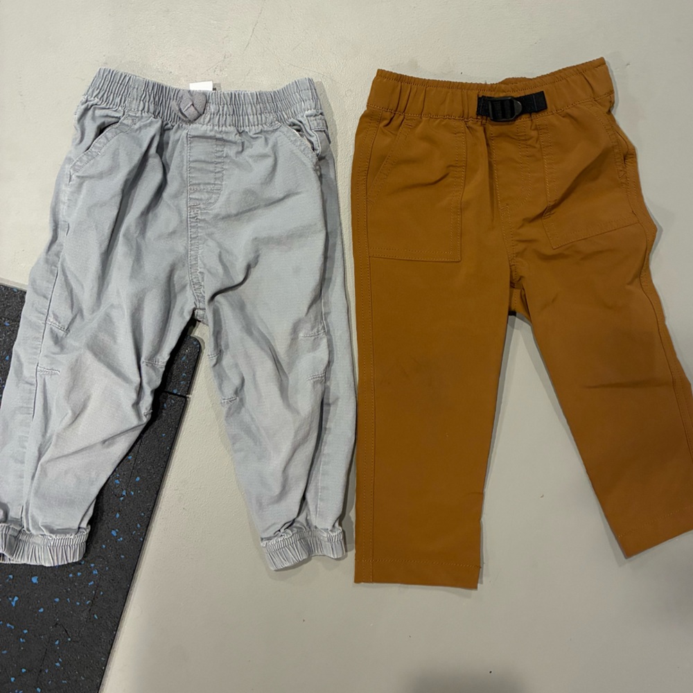 2 pairs of baby boy joggers